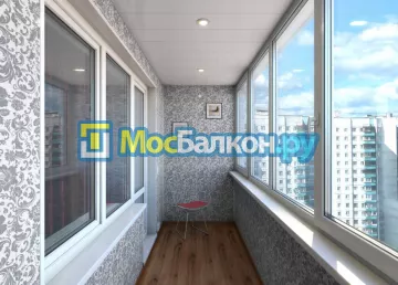 Заказать балкон в Долгопрудном цена от 1320 руб | Остекление балконов и лоджий МосБалкон