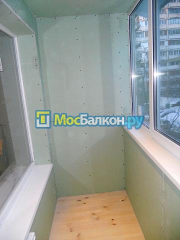 Остекление утепление и отделка балконов в городе Видном