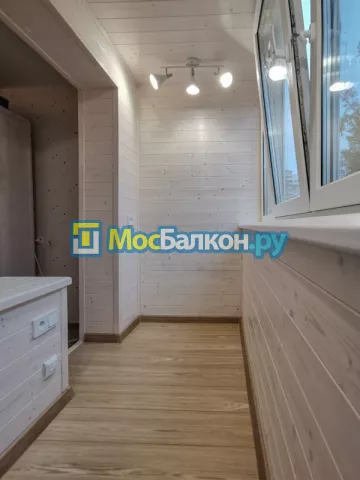 Отделка балконов в Долгопрудном | Отделка балконов и лоджий и обшивка под ключ в МосБалкон