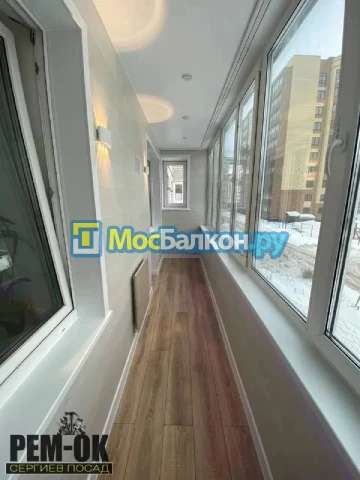 Заказать балкон в Долгопрудном цена от 1320 руб | Остекление балконов и лоджий МосБалкон