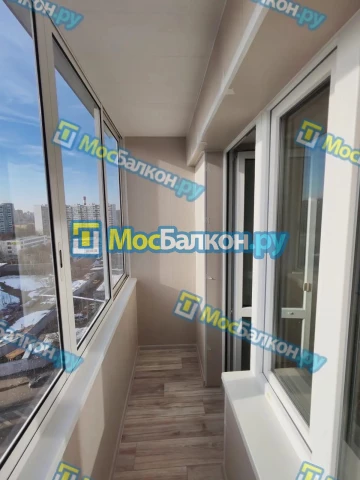 Заказать балкон в Долгопрудном цена от 1320 руб | Остекление балконов и лоджий МосБалкон