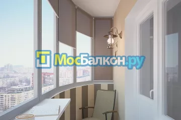 Заказать балкон в Долгопрудном цена от 1320 руб | Остекление балконов и лоджий МосБалкон