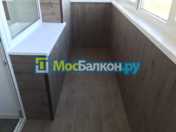 Отделка балконов в Долгопрудном | Отделка балконов и лоджий и обшивка под ключ в МосБалкон