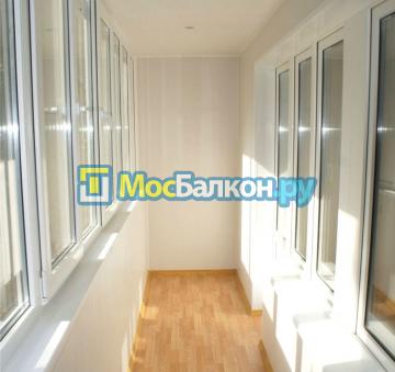 Остекление утепление и отделка балконов в городе Видном