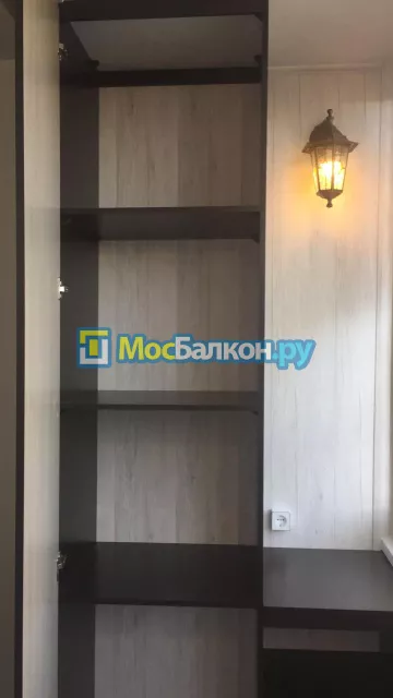 Шкаф на балкон купить в Долгопрудном на заказ недорого от МосБалкон