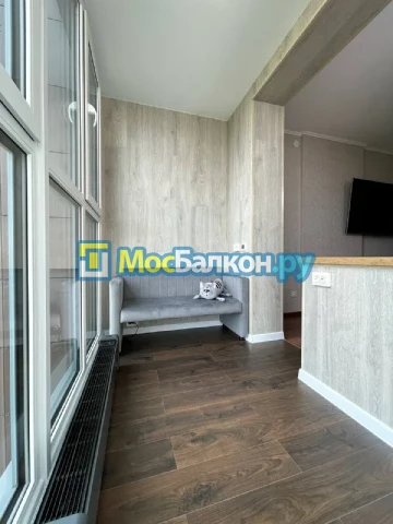 Заказать балкон в Долгопрудном цена от 1320 руб | Остекление балконов и лоджий МосБалкон
