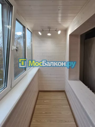 Отделка балконов в Долгопрудном | Отделка балконов и лоджий и обшивка под ключ в МосБалкон