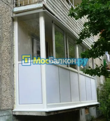 Заказать балкон в Долгопрудном цена от 1320 руб | Остекление балконов и лоджий МосБалкон