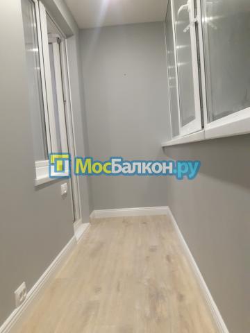 Отделка лоджии влагостойким гипсокартоном и утепление в три слоя