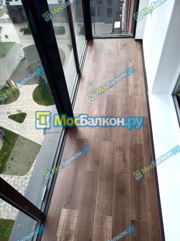 Панорамное остекление заказать под ключ по выгодной цене в Долгопрудном от компании МосБалкон