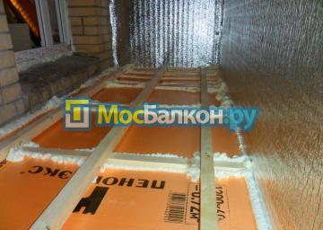 Утепление балконов - заказать балкон в Москве и области