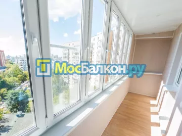 Заказать балкон в Долгопрудном цена от 1320 руб | Остекление балконов и лоджий МосБалкон