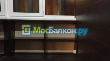 Шкаф на балкон купить в Долгопрудном на заказ недорого от МосБалкон