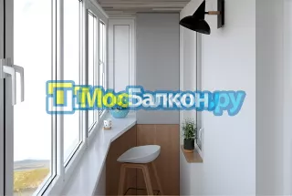 Заказать балкон в Долгопрудном цена от 1320 руб | Остекление балконов и лоджий МосБалкон