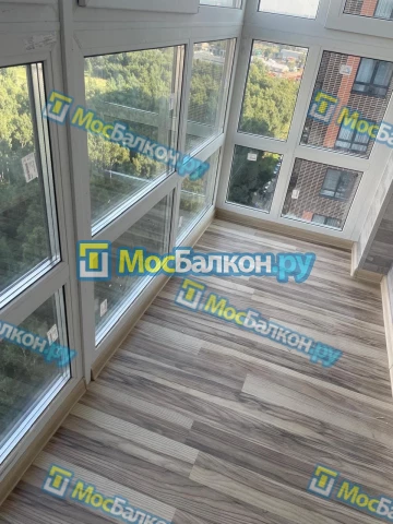 Панорамное остекление заказать под ключ по выгодной цене в Долгопрудном от компании МосБалкон