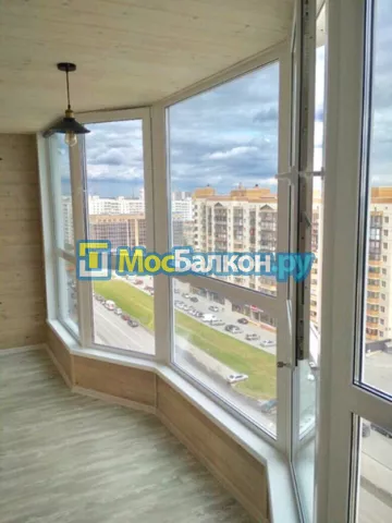 Заказать балкон в Долгопрудном цена от 1320 руб | Остекление балконов и лоджий МосБалкон