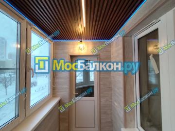 Комплексный ремонт балкона под ключ цена Москва