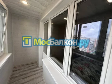 Заказать балкон в Долгопрудном цена от 1320 руб | Остекление балконов и лоджий МосБалкон
