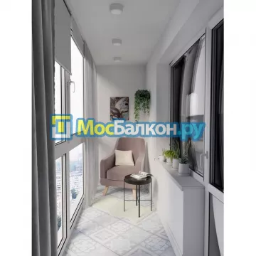 Заказать балкон в Долгопрудном цена от 1320 руб | Остекление балконов и лоджий МосБалкон