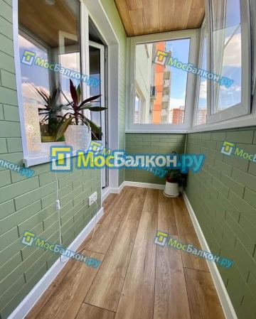 Заказать балкон в Долгопрудном цена от 1320 руб | Остекление балконов и лоджий МосБалкон