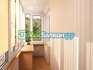 Заказать балкон в Долгопрудном цена от 1320 руб | Остекление балконов и лоджий МосБалкон