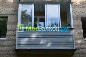 Заказать балкон в Долгопрудном цена от 1320 руб | Остекление балконов и лоджий МосБалкон