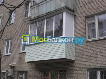Заказать балкон в Долгопрудном цена от 1320 руб | Остекление балконов и лоджий МосБалкон