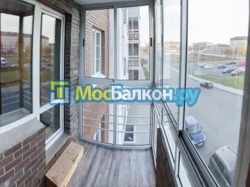 Заказать балкон в Долгопрудном цена от 1320 руб | Остекление балконов и лоджий МосБалкон