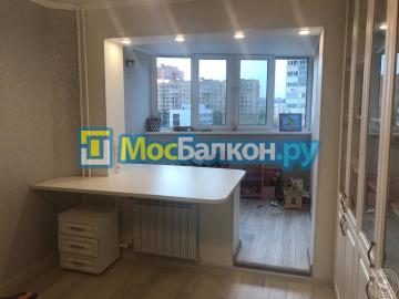 Утепление балкона с объединением с квартирой