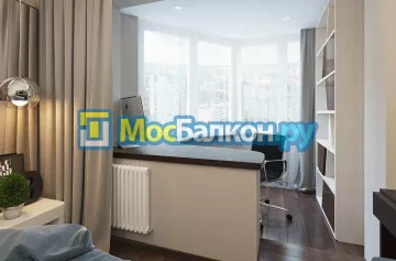 Заказать балкон в Долгопрудном цена от 1320 руб | Остекление балконов и лоджий МосБалкон