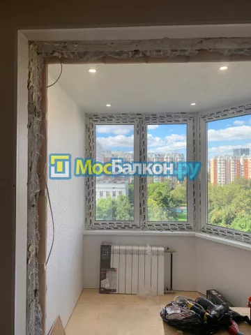 Заказать балкон в Долгопрудном цена от 1320 руб | Остекление балконов и лоджий МосБалкон