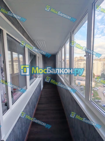 Заказать балкон в Долгопрудном цена от 1320 руб | Остекление балконов и лоджий МосБалкон