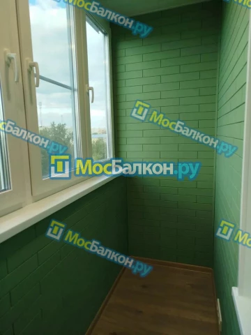 Отделка балконов в Долгопрудном | Отделка балконов и лоджий и обшивка под ключ в МосБалкон