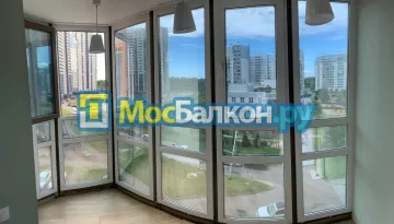 Заказать балкон в Долгопрудном цена от 1320 руб | Остекление балконов и лоджий МосБалкон