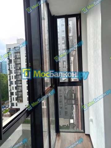Панорамное остекление заказать под ключ по выгодной цене в Долгопрудном от компании МосБалкон