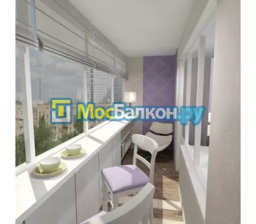 Заказать балкон в Долгопрудном цена от 1320 руб | Остекление балконов и лоджий МосБалкон