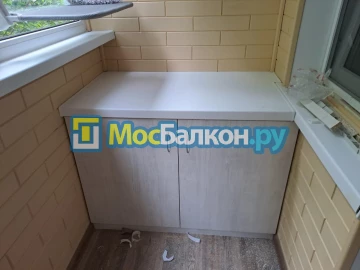 Шкаф на балкон купить в Долгопрудном на заказ недорого от МосБалкон