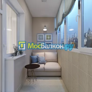 Заказать балкон в Долгопрудном цена от 1320 руб | Остекление балконов и лоджий МосБалкон