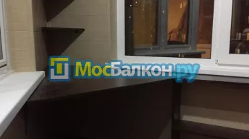 Шкаф на балкон купить в Долгопрудном на заказ недорого от МосБалкон