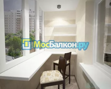 Заказать балкон в Долгопрудном цена от 1320 руб | Остекление балконов и лоджий МосБалкон