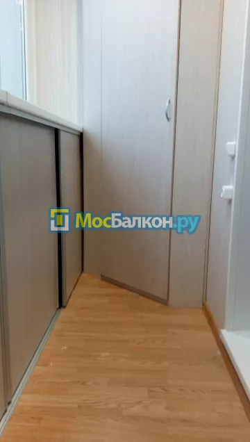 Шкаф на балкон купить в Долгопрудном на заказ недорого от МосБалкон