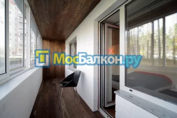 Заказать балкон в Долгопрудном цена от 1320 руб | Остекление балконов и лоджий МосБалкон