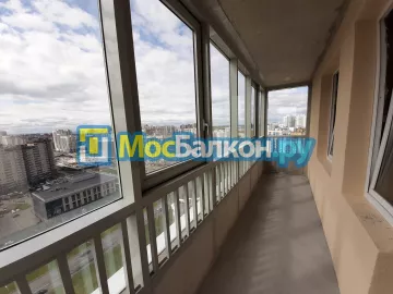 Заказать балкон в Долгопрудном цена от 1320 руб | Остекление балконов и лоджий МосБалкон