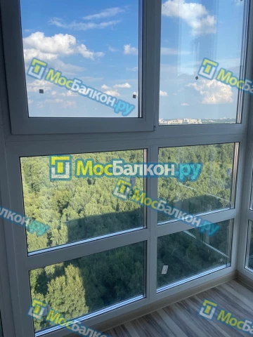 Панорамное остекление заказать под ключ по выгодной цене в Долгопрудном от компании МосБалкон