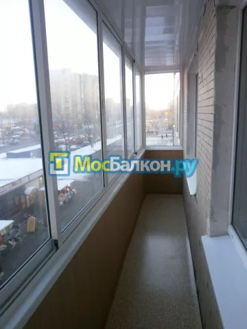 Заказать балкон в Долгопрудном цена от 1320 руб | Остекление балконов и лоджий МосБалкон