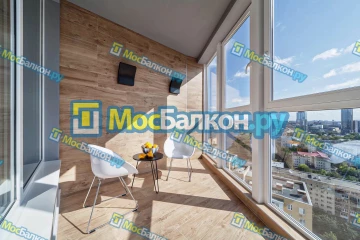 Панорамное остекление заказать под ключ по выгодной цене в Долгопрудном от компании МосБалкон