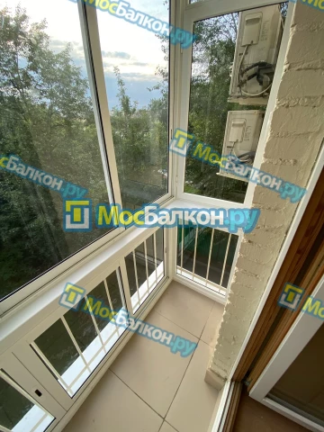 Панорамное остекление заказать под ключ по выгодной цене в Долгопрудном от компании МосБалкон