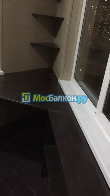 Шкаф на балкон купить в Долгопрудном на заказ недорого от МосБалкон
