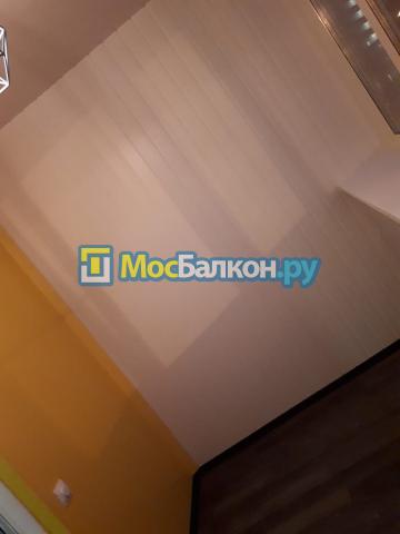 Отделка балкона гипсокартоном с последующей штукатуркой и покраской