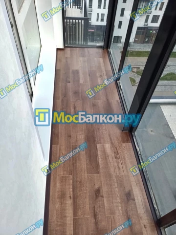 Панорамное остекление заказать под ключ по выгодной цене в Долгопрудном от компании МосБалкон